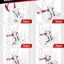 Airplane Harness for Toddlers with Soft Shoulder Pad Child Airplane Safety Travel Harness for Kids Baby Travel Essentials for Flying with Toddler Must Haves Toddler Plane Essentials