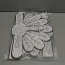 3 x Gatherfun Autumn Children School Party Decor, 12ct Fall Thanksgiving Paper Headbands - Color Your Own Turkey Activity Headbands, Thanksgiving Party Craft Activities & Turkey Party Favors