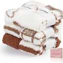 MARTIZA Womens Fuzzy Socks,6 Pairs Cozy Plush Fluffy Slipper Warm Soft Sleep Socks for Women Men Valentine's Day Gifts