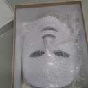 Red Light Mask for Face, 7 Modes Face Mask Light, 850nm Infrared & Red Light Masks, Light Skin Care At Home (White BS1)