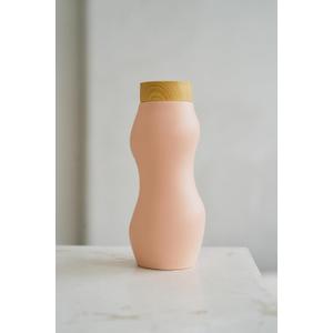 Premium Bohdi Bottle – 1 Liter Reusable Borosilicate Glass Water Bottle with Silicone Sleeve, BPAFree, Wide Mouth, Leakproof Cap – EcoFriendly & Stylish Hydration for Home, Gym, Travel  Pink