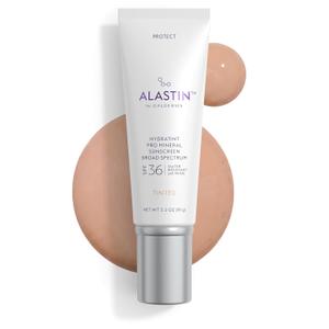 ALASTIN Skincare HydraTint Pro Mineral Sunscreen SPF 36 (3.2 oz) | 2-in-1 Tinted Daily Sunblock Moisturizer for Face & Neck | Fragrance-Free, Water Resistant