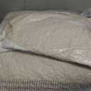 Andency King Size Quilt Set Beige, 3 Pieces Beige Ultra Soft Lightweight Bedspreads & Coverlets Set, Patchwork Striped Quilted Bedding Sets for All Seasons (1 Quilt, 2 Pillow Shams)