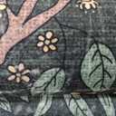 Washable Area Rug 9x12 Living Room Rug,Dark Green Rug for Dining Room Entryway Bedroom Farmhouse Nursery Home Office,Low Pile Stain & Slip Resistant Large Carpet for Bedroom