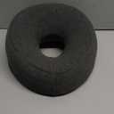 Face Down Adjustable Memory Foam Pillow with 2 Air Vents - Stomach Sleep & Post-Eye Surgery Headrest with Massage Cushion for Recovery (Dark Gray, Medium)