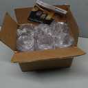 US Acrylic Classic Clear Plastic Reusable Drinking Glasses (Set of 6) 16oz Water Cups | BPA-Free Tumblers, Made in USA | Top-Rack Dishwasher Safe