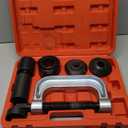 DAYUAN Ball Joint Press & U Joint Removal Tool Kit with 4x4 Adapters for Most 2WD and 4WD Cars and Light Trucks with Red Storage Case Red