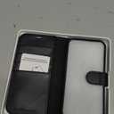 TUCCH Case Wallet for iPhone 15 Pro, RFID Blocking [4 Card Holder] Kickstand [Shockproof TPU Inner Shell] PU Leather Magnetic Protective Flip Cover 6.1" 2023, Black