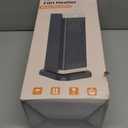 Space Heaters for Indoor Use, 1500W Electric Heater with Thermostat, 70 Oscillation, Remote Control, 3 Modes, 12H Timer, Portable Heater for Bedroom, Office, Home