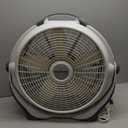 Lasko Wind Machine Fan, Air Circulator Fan with 3 Speeds, 20" Model 3300, Gray