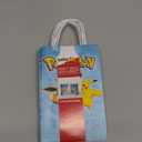 Amscan Printed Paper Kraft Bags - 8.25" x 5.25" x 3", 8 Pieces - Perfect for Parties, Gifts & Goodies, Pokemon (1 Count (Pack of 8))