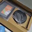 VEVOR Pedestal Sign Holder, 8.5 x 11 Inch Vertical and Horizontal Adjustable Poster Stand, Heavy-Duty Floor Standing Sign Holder with Round Base for Display, Advertisement, and Outdoor, Black