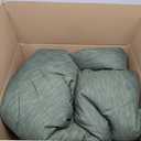 Bedsure Twin/Twin XL Comforter Set - Dark Green Soft Bedding for All Seasons, Cationic Dyed Bed Set, 2 Pieces, 1 Twin Size Comforter (68"x88") and 1 Pillow Sham (20"x26"+2")