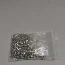 200Sets 3/16 Inch Eyelets and Grommets, Metal Eyelets Grommet Kit with Washers Backing Eyele for Fabric Clothing Tarps Leather Bag Shoes Curtains Hats Tents Repair and Decoration (Silver)