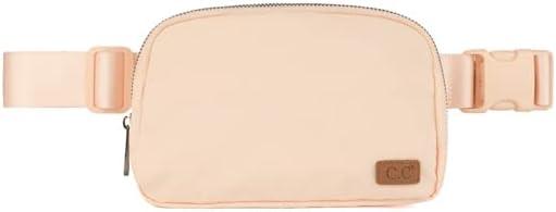 C.C. Belt Bag for Women - Fanny Pack & Crossbody Bags with Adjustable Strap - Waist Packs (BG-4253) - Pale Coral
