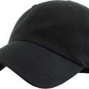 Classic Cotton Adjustable Low Crown Cotton Baseball Cap