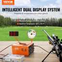 VEVOR PCP Air Compressor 12V DC, PCP Compressor 4500 Psi, Paintball 30MPa Portable PCP Air Compressor, Rifle Pump 110V AC, High Pressure Pump Scuba Tank Compressor Pump, Black