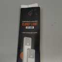 BLS 14.8inch Under Cabinet Lighting, 63 LED Closet Lights, 2500mAh USB C Rechargeable Under Cabinet Lights, Battery Operated Lights, Motion Sensor Light Indoor, Magnetic Night Light for Kitchen 2 Pack