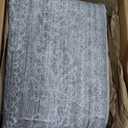 6x9 Area Rugs Living Room: Washable Large Vintage Grey Rug Neutral Non-Slip Soft Stain Resistant Indoor Carpet for Bedroom Nursery Dining Room Under Table Bed Home House Office Playroom