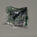 Bed Rail Stake Pocket Covers for GMC Chevy Silverado/GMC Sierra 1500(2019-2024 2025 2026), GMC Sierra 3500HD(2020 2021 2022 2023)/2500, Truck Caps Rear Holes Plugs Covers (Flag(Black/Silver))