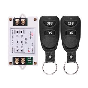 DC 12V 40A Relay, 1CH Universal 433Mhz Remote Control Wireless Latching Function Switch for Industrial & Low Voltage Power Systems