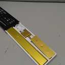 EZVALO Picture Light for Wall, 4800mAh Rechargeable Wireless Lights, 16'' Dimmable with IR Remote Magnetic LED Art Painting Light with 3 Color Temps, Display for Gallery, Living Room, Bedroom(Gold)