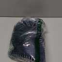 CaliTime Throw Pillow Covers Decorative 22 X 22 Inches Pack of 2 Cotton Thread Stitching Edges Solid Dyed Soft Chenille Cushion Cases for Couch Sofa Bed Living Room Farmhouse Navy Blue