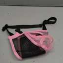 Mayerzon Short Snout Dog Muzzle for French Bulldog with Full Pant Design to Prevent Eating Biting, Soft Mesh Dog Muzzle for Shih Tzu Pug English Bulldog for Grooming Walking, Allow to Drink and Feed (M [Head Cir: 18"-20.5"], Pink)