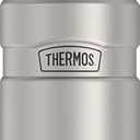 THERMOS Stainless King Vacuum-Insulated Food Jar, 24 Ounce, Matte Steel