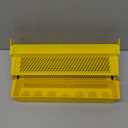 Pollen Collector Tray, Removable Pollen Collector with Ventilated Pollen Tray, Beekeeper Bee Pollen Tray Beekeeping Tools (Yellow)