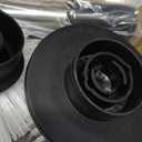 Electric Spin Scrubber, Cordless Cleaning Brush with 8 Brush Heads, IPX7 Waterproof LED Display, Adjustable Extension Handle Shower Scrubber for Bathroom Floor Tub Tile (White & Black)