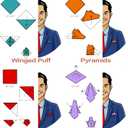 KissTies Mens Pre-Tied Bow Tie Adult's Adjustable Tuxedo Satin Bowtie (White)