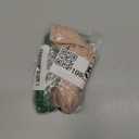 Colored Organics Baby Organic Cotton Hattie Bow Wrap Headband (Arbor Floral / Powder + Shell)