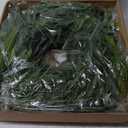 9Ft by 10 Inch Christmas Norfolk Pine Garland Decorations,Real Touch Garlands with Norfolk Pine&Cedar Branches,Realistic Soft Thick Artificial Greenery Garland for Mantle Stair Indoor Outdoor Decor