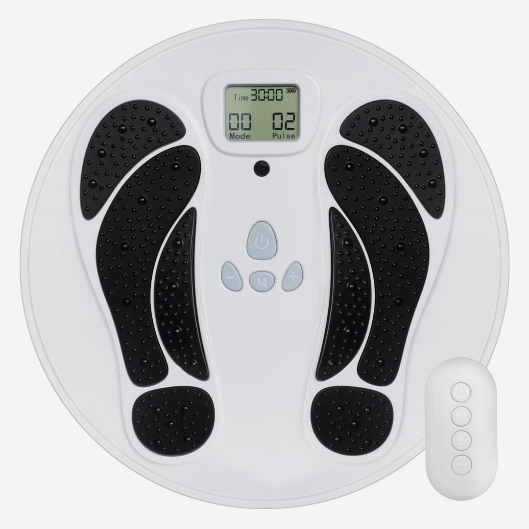 Electronic Muscle Stimulator (Model: AST-300W),EMS Foot Massager for Neuropathy, TENS & EMS Foot Circulation Stimulator (Big)