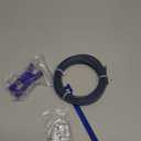 PTFE Tube Kit, 2.5mm ID4mm OD, 5M/16.4ft, Compatible with Bambu Lab AMS X1/P1P/A1, CREALITY K2 Plus/Hi, FLASHFORGE 5M, Prusa MMU3 (Gray PTFE Tube Kit)