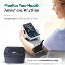 Braun ExactFit 3 Blood Pressure Monitor for Home Use, Blood Pressure Machine, Color-Coded, High BP Monitor, 2 Upper Arm Cuff Sizes, 80 Memory Slots