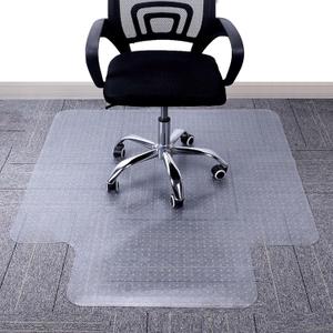 AiBOB Chair Mat for Low Pile Carpet Floors, Flat Without Curling, 36 X 48 in, Office Carpeted Floor Mats for Computer Chairs Desk (Clear)