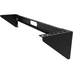 2U Foldable Wall Mount Patch Panel Bracket -Vertical Wall Mount Rack for 19 inches Networking Equipments Including Hardware