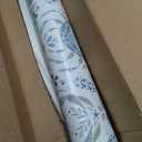 NuWallpaper by WallPops Blue Shellby Peel & Stick Wallpaper