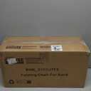 IDEALHOUSE 7 Piece Folding Kids Table and Chairs Set, Children Activity Table and Chairs Set for Dining Room,Daycare,Classrooms (Grey)