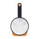 Dreamfarm Ograte Two-Sided Medium Food & Vegetable Speed-Grater with Non-Slip Bowl Hook & Foot - 3mm Medium Grater, Orange (Blade: 3mm | Length: 25.0cm)