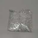 Jetec 60 Pieces Artificial Bouquets with Acrylic Bead Drop Crystal Flower Stem Branches Beaded String Bridal Picks, Decoration for Wedding DIY Crafts (White)