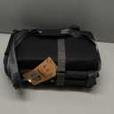 FUNDANGO Extra Wide Stadium Seats with Back Support for Adults, Padded Bleacher Chairs with Back and Cushion, Folding Bleacher Seats with Shoulder Strap for Football Baseball Sports (1 Pack Black)