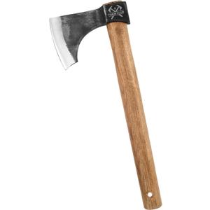 Professional Throwing Axe, 16.5" Throwing Tomahawk with 1065 High Carbon Steel & Hickory Wooden Handle, Perfect for Axe Throwiing Game, Competition and Recreation, Gift for Men