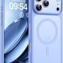 TOCOL for iPhone 17 Pro Max Case, Compatible with Magsafe Charger, Full Camera Protection, Translucent Matte for iPhone 17 Pro Max Phone Case 6.9 inch (Light Blue)