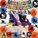 Dinosaur Birthday Party Monster Party Decorations Supplies Include Banner