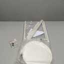 2 Tier Plant Stand Indoor Tall, White Corner Tiered Round Plant Stand for Indoor Multiple Plants, Metal Flower Pot Stands Outdoor Holders Plant Shelf Display Rack for Balcony Living Room