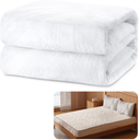Water Heated Mattress Pad 60x80 Inches, White