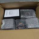 VIODAIM Solar Post Cap Lights 4x4 5x5 6x6, Waterproof Firefly, 8-Pack